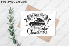 We Wish You Merry Christmas Svg | Christmas Svg Design Product Image 3