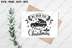 We Wish You Merry Christmas Svg | Christmas Svg Design Product Image 3