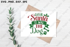 Dear Santa It Was The Dog Svg | Christmas Svg Design Product Image 3