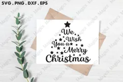 We Wish You A Merry Christmas Svg | Christmas Svg Design Product Image 3