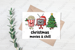 Christmas Movies Png,Retro Christmas PNG Product Image 3