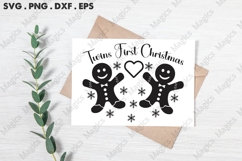 Twins First Christmas Svg | Christmas Svg Design Product Image 3