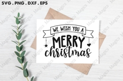 We Wish You A Merry Christmas Svg Product Image 3