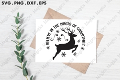 Believe In The Magic Of Christmas Svg | Christmas Svg Design Product Image 3