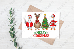 Funny Christmas Png Silly Goose Design Product Image 3
