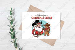 Cowboy Santa Claus PNG Product Image 3
