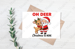 Oh Deer Christmas is Here PNG Product Image 3