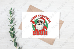 Merry Christmas Png Bruh Png Santa Png Product Image 3