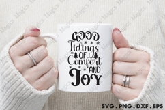 Good Tidings Of Comfort And Joy Svg | Christmas Svg Design Product Image 4