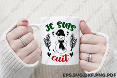 Je Suis Cuit SVG, Christmas Quote SVG Design Product Image 4