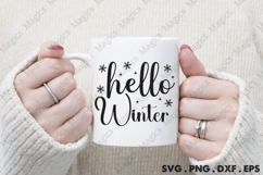 Hello Winter Svg | Christmas Svg Design Product Image 4