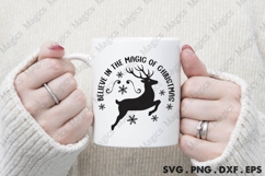 Believe In The Magic Of Christmas Svg | Christmas Svg Design Product Image 4