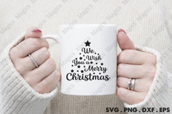 We Wish You A Merry Christmas Svg | Christmas Svg Design Product Image 4