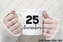 25 December Svg | Christmas Svg Design Product Image 3