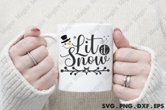 Lit It Snow Svg Product Image 4