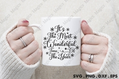 It S The Most Wonderful Time Of The Year Svg | Christmas Svg Product Image 4