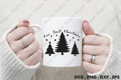 Our First Christmas Svg | Christmas Svg Design Product Image 4