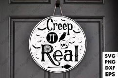 Halloween Door Signs SVG Bundle - Halloween SVG Bundle Product Image 10