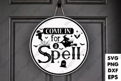 Halloween Door Signs SVG Bundle - Halloween SVG Bundle Product Image 2