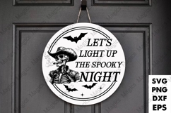 Halloween Door Signs SVG Bundle - Halloween SVG Bundle Product Image 7