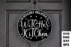 Wickedly Delicious Witches kitchen Enchanted Eats Served SVG Product Image 1