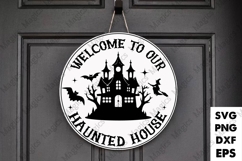 Halloween Door Signs SVG Bundle - Halloween SVG Bundle Product Image 8