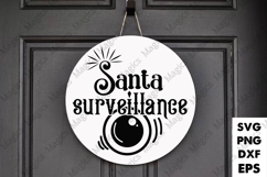 Santa Surveillance SVG Product Image 1