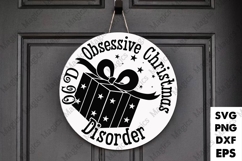 Ocd Obsessive Christmas Disorder SVG Product Image 1