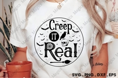 Creep IT Real | Halloween SVG Sign Product Image 2