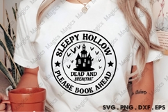 Sleepy Hollow Dead And Breakfast Please Book Ahead SVG Product Image 2