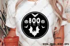 Boo | Halloween SVG Sign Product Image 2