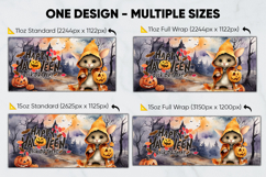 Halloween Sublimation Design, printable mug wrap 11oz - 15oz Product Image 2