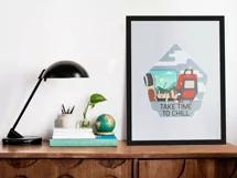 Camping SVG - Take Time To Chill - PNG DXF - Travel Sticker Product Image 2