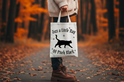 Just a Little Ray of Pitch Black Cat Funny Sarcastic PNG Product Image 5