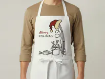 Merry Fishmas SVG Christmas Fishing Pole Cut File Product Image 5