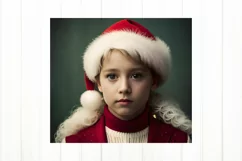 Vintage Christmas Sublimation. Baby Face Tumbler. 20 OZ Wrap Product Image 2