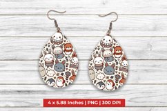 Cute Cartoon Teardrop Earrings Product Image 1