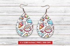 Cartoon Teardrop Earrings Product Image 1
