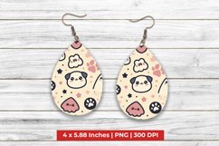 Cute Cartoon Teardrop Earrings Product Image 1