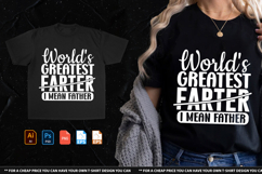 World&#039;s Greatest Farter I Mean Father Tshirt Design Product Image 1