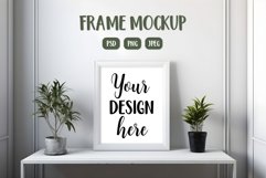 Frame Mockup. Picture Mock Up. Minimalistic Poster Mockup Product Image 1