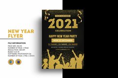 New Year Party Flyer Product Image 1