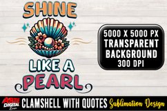 Positive Quotes Clipart Bundle | Clamshell Clipart Bundle Product Image 10