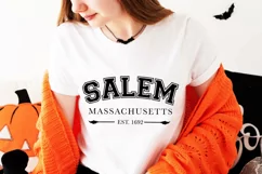 Salem SVG, Salem Massachusetts svg, hallowen svg Product Image 5
