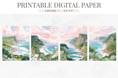 Garden Route South Africa Junk Journal Pages Product Image 2