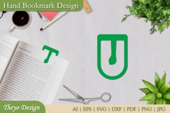 Hand bookmarks template design | bookmark design Svg Product Image 1
