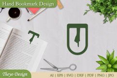 Hand bookmarks template design | bookmark design Svg Product Image 1