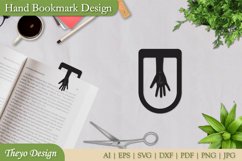 Hand bookmarks template design | bookmark design Svg Product Image 1