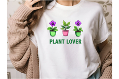 Plants Bundle PNG. Home Plant Quote Sublimation Product Image 3