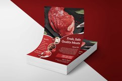 Meat Shop | Butcher Shop Flyer. Ms word, Photoshop and Canva Product Image 2